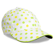 Perfomance Pickleball Cap Hat by Headsweats – One Size, Polyester, White/Neon Pickleball