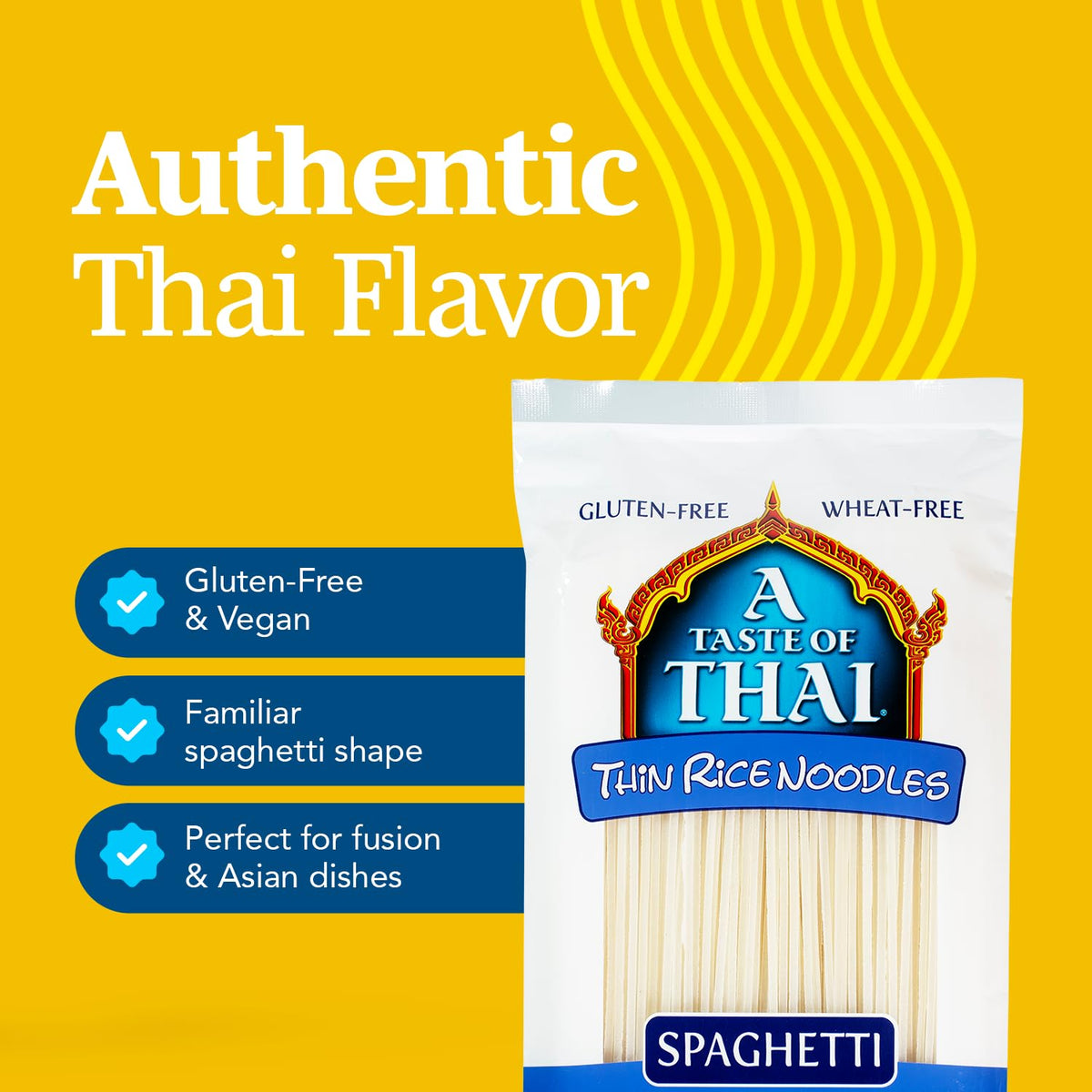 A Taste of Thai Spaghetti / 8 Ounce (Pack of 9) / 9 Rice