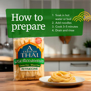 A Taste of Thai Fettuccine / 16 Ounce (Pack of 6) / Wide Noodle