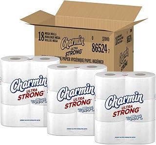 Charmin Ultra Strong Toilet Paper (3 Packs Of 6 Mega Rolls)