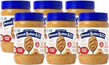 Peanut Butter & Co. Crunch Time Crunchy Peanut Butter, 16 oz (6 Pack) | Non-GMO Project Verified, Gluten Free, Kosher, 7g Protein, Crunchy Roasted Peanuts, USA-Grown, No HFCS, No hydrogenated oils