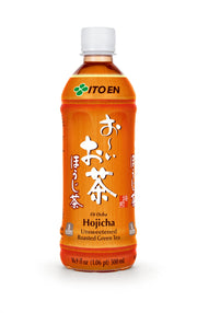 Oi Ocha Unsweetened Roasted Green Tea by ITO EN – 16.9 Fl Oz (Pack of 12), Pack of 12