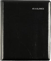 2022 Weekly & Monthly Planner by AT-A-GLANCE, 7" x 8-3/4", Medium, Refillable, Executive, DayMinder, Black (G54500)