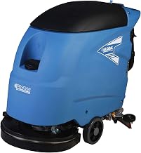 Global Industrial Corded Walk-Behind Auto Floor Scrubber, 18" Cleaning Path