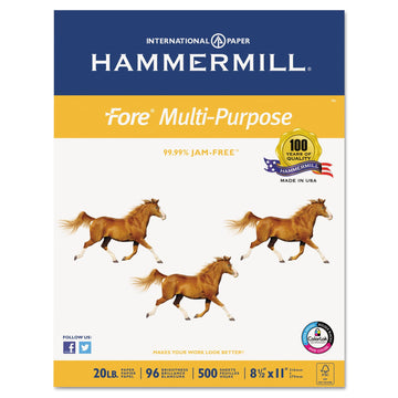 Fore Multipurpose Print Paper HAM103267 10/pk by Hammermill – White, Pack of 10, Model 10326-7
