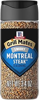 McCormick Grill Mates Smoky Montreal Steak Seasoning, 3.4 oz (Pack of 6)