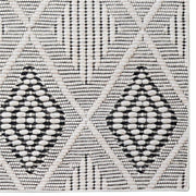 Marion Marko Polyester 8' x 10' Area Rug in Cream by Linon – 0" x 120" (Rectangular), Fabric, Cream, Model CYMX3553