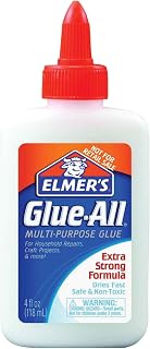 Elmer's Glue-All Multi-Purpose Glue, 4 Ounces, White (E1322) (3 Pack)