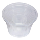 WNA Touch 4oz Clear Plastic Bomber Cups by WNA, Inc. – 4+1oz, 4 ounces, Polypropylene (PP), Clear, Pack of 500