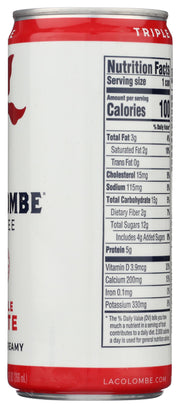 Coffee Latte Draft Triple Single, 9 Fl Oz by La Colombe – 1 Count (Pack of 1), Triple, Model 60491300020