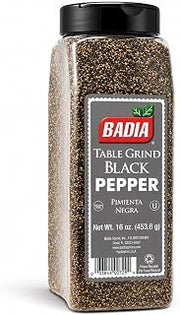 Badia Black Pepper Table Grind, 16 oz - Freshly Ground Flavor
