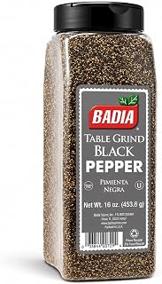 Badia Black Pepper Table Grind, 16 oz - Freshly Ground Flavor