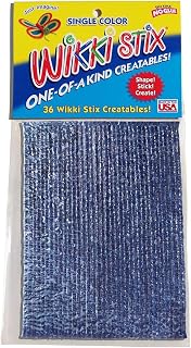 Wikki Stix 6" 36/Pkg-Navy Blue