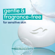 Dove 3.75 Ounce (Pack of 72) / Fragrance Free / White Soaps