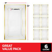 Stock Your Home 6 / 13 inches / White Platters
