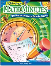 Creative Teaching Press® Eighth-Grade Math Minutes Book