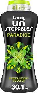 Unstopables In Wash Scent Booster Beads, Paradise Scent, 30.1 oz, Laundry Beads for Odor Protection, Downy Scent Booster Beads, Laundry Scent Boosters