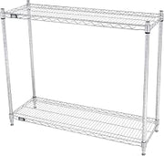 Nexel ESD, 2 Tier, Wire Shelving Starter Unit, 42" W x 14" D x 34" H