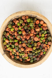 Bag of Orange and Green Putka Pods-12 Oz by KALALOU – Metal, See Image, Model NTRP1039