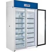 Upright Laboratory Refrigerator by Global Industrial – 29.69"L x 44.5"W x 78"H, 31.4 cubic_feet, White, Model 2453704