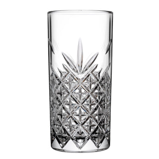 Timeless Highball Glasses 10oz (4 Pack) by Pasabahce – 10 Ounces, 295 milliliters, glassware, Transparent, Model PE-52820-64-0000