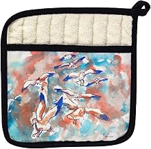 Betsy Drake PT153 Gulls Flocking Pot Holder