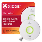 Smart Smoke Detector by Kidde – 1 Pack, Plastic, White, Model 21032065