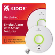 Smart Carbon Monoxide & Smoke Detector Bundle with Air Quality Monitor and WiFi Connectivity by Kidde – Commercial Grade