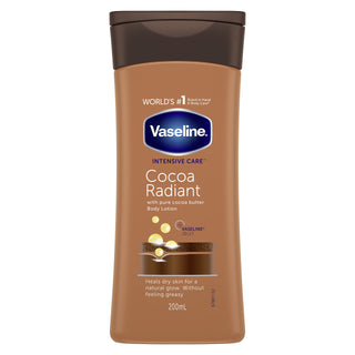 Essential Moisture Cocoa Radiant Lotion 200 ml by Vaseline – 6.76 Fl Oz (Pack of 1), Brown, Model 8737866