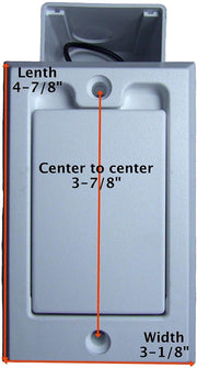Central Vacuum Supervalve White - 791790W by Canplas – White