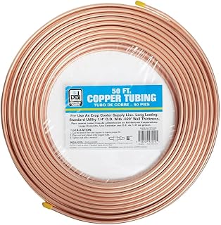 Dial Mfg 4355 Copper Tube for Evaporative Cooler, 1/4-Inch x 50 Ft. - Quantity 1010