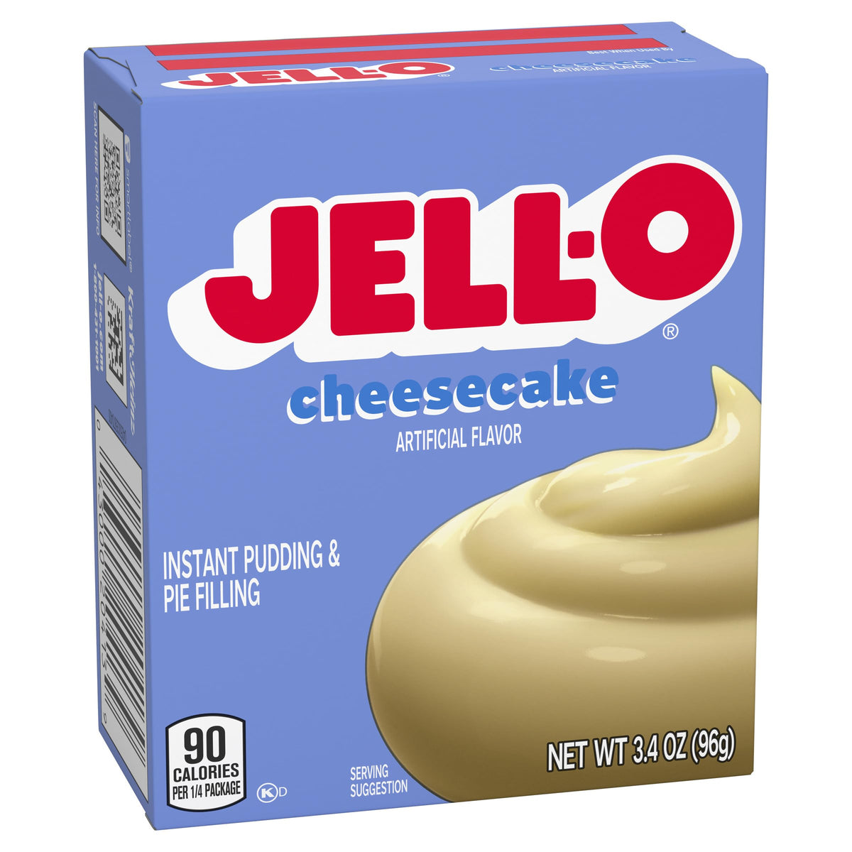 Jell-O CHEESECAKE / 3.4 Ounce (Pack of 1) / White Pudding Mixes
