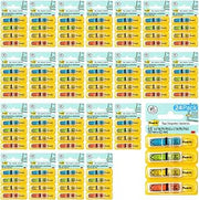 Post-it Sign and Date Flags, 4 Primary Colors, 24-Pack, Model 684-SD