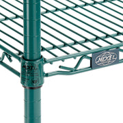 Utility Cart by Nexel – Steel, Green Epoxy, Model 1824N2G