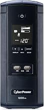 CyberPower BRG1000AVRLCD Intelligent LCD UPS System, 1000VA/600W, 10 Outlets, AVR, Mini-Tower, 5-Year Warranty