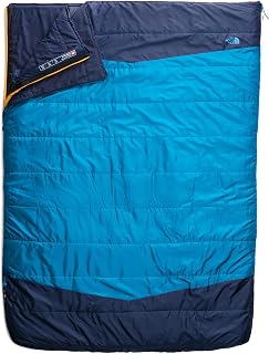 The North Face Dolomite One 15F / -9C, 3-in-1 Insulated Sleeping Bag for 2 People | Water Repellent, Rectangular Fleece Lined