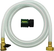 Diversey D3191746 Ready-to-Dispense RTD Water Hook-Up Kit, Includes Y-Connector, Shut-Off Valve, Female Quick Connect, and 5-Foot Hose (3/8-Diameter)
