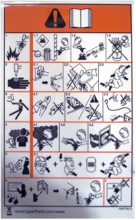 Hypertherm 110647 Label, Wordless Warning - Weee