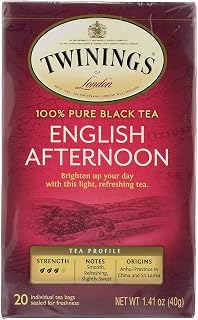 Twinings of London English Afternoon Tea - Pack of 6