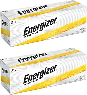 Energizer Industrial EN95 size D alkaline batteries: 24 count