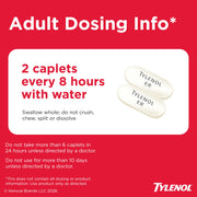 Tylenol 24 Count / White / Muscle Aches Tablets-24 ct Acetaminophen