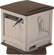 225 ft. Swivel Hideaway Hose Reel with Hose Guide and Crank Handle by Suncast – Plastic, Mocha/Taupe, Model CPLSSM200B