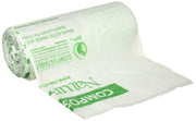 Naturbag 35 Gallon Slim Compostable Bags and Liners by Natur-Bag – 1 Count (Pack of 1), 35.0 gallons, Polyethylene, Model NT1025-X-00031