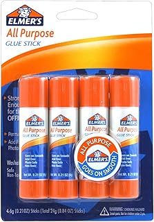 Elmer's All Purpose Glue Sticks, 0.21 Ounce, 4 Count