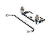Wall Mount Double Pantry Faucet with 8" Centers by T&S Brass – Brass, Model B-0231-CC