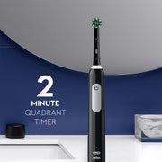 Oral-B Black & White / 2 Count (Pack of 1) / 2 Handles Rotating