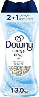 Downy Blends In-Wash Laundry Scent Booster Beads, Meadow Rain Scent, 13 OZ, Fabric Sottener Beads and Freshness