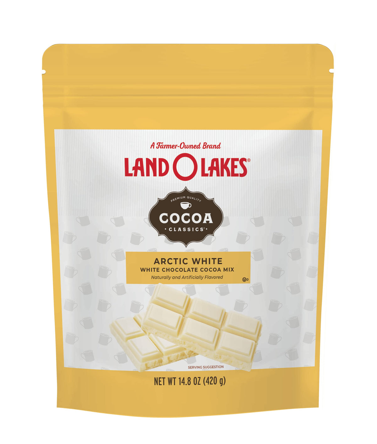 Land O Lakes Arctic White (New) / 14.8 Ounce (Pack of 1) / White Cocoa