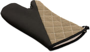 San Jamar Conventional Style / 15" Length / Tan Oven Mitts