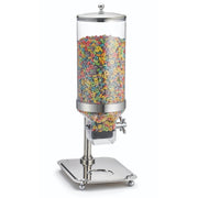 Products 50 oz Cereal Dispenser by Tablecraft – 50.0 ounces, Polycarbonate (PC), Silver